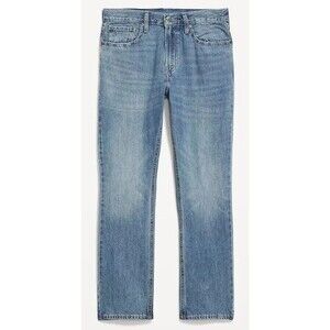 Men's 38 x 30 Old Navy Structured Straight Non-Stretch Jeans